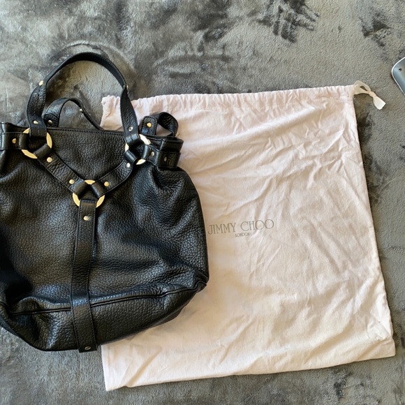 Beautiful Jimmy Choo Leather Bag - Picture 2 of 10
